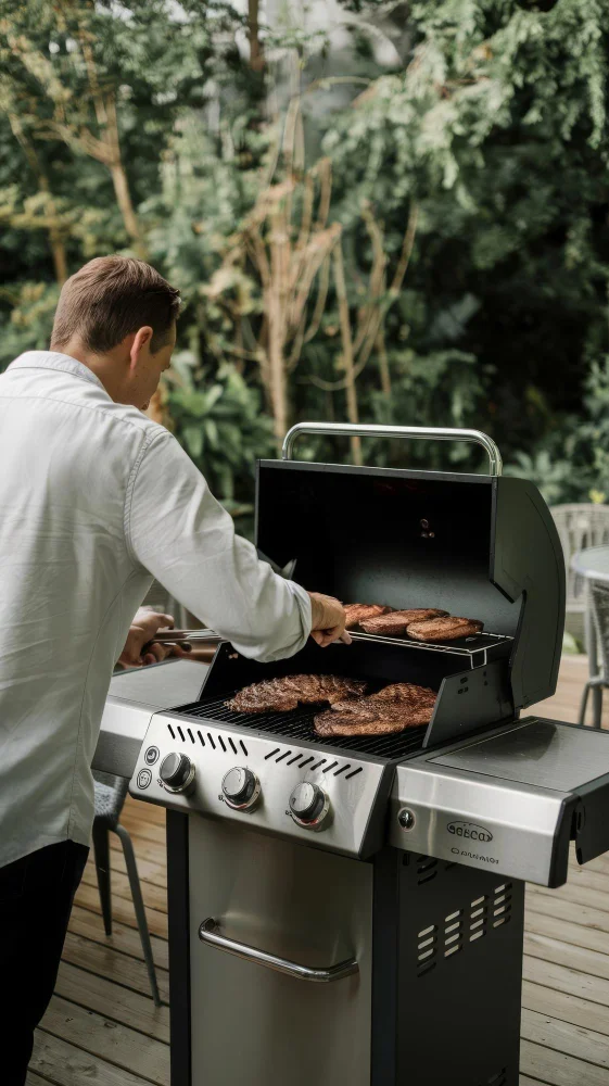 what size crevice wrenchlto put together barbecue grill